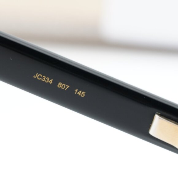 Jimmy Choo JC334 0807 00 Cat Eye 54mm Eyeglasses - Black - Picture 7 of 10